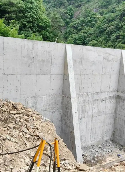 石家庄行唐县重力式挡土墙
